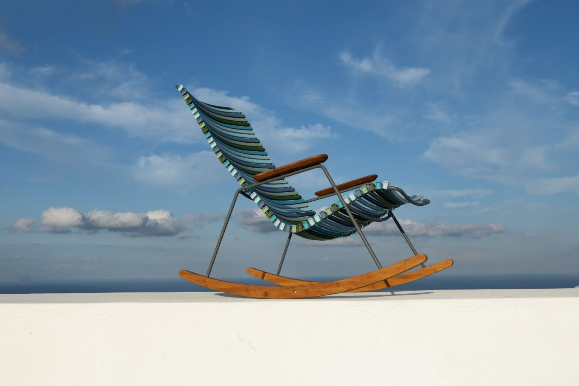 Click Rocking Chair Outdoor Rocking Chair MULTICOLOR 2 Houe SINGLE PIECES